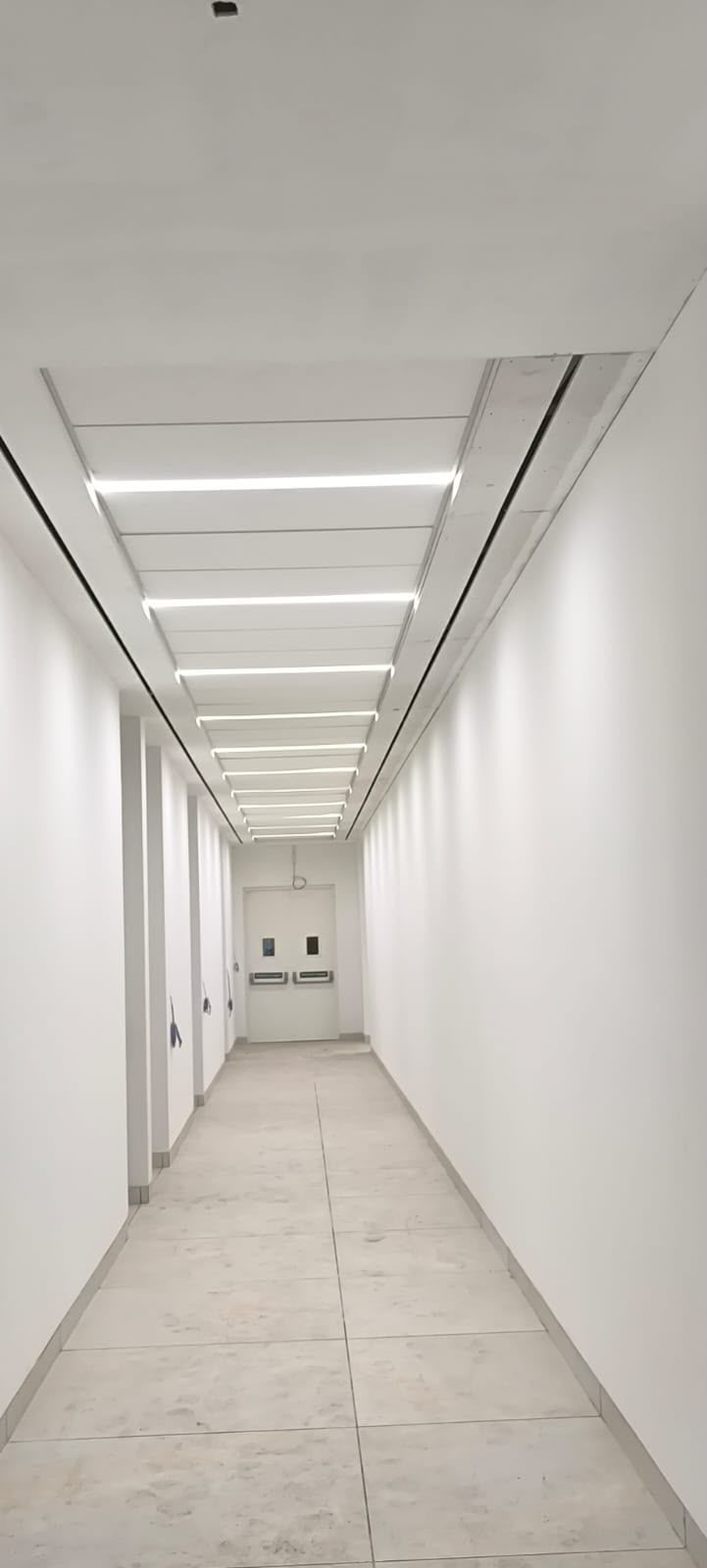 Corridor linear lighting